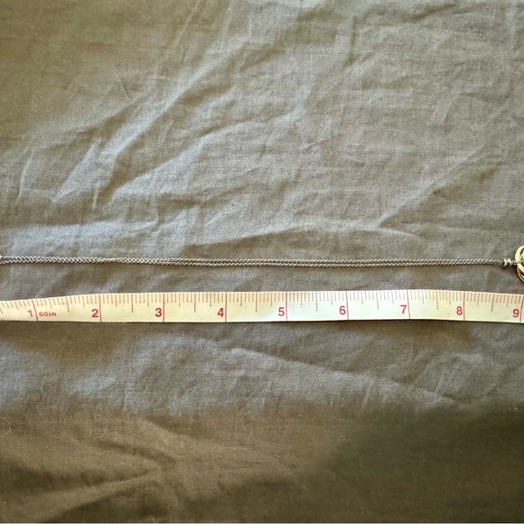 Tiffany Silver and Rubedo Interlocking Circles Necklace - Picture 4 of 4